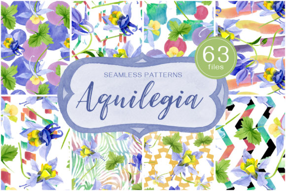 Columbine Watercolor Illustrations for Blogs