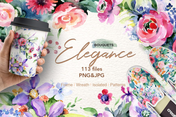 Elegance Bouquets Watercolor Set Review