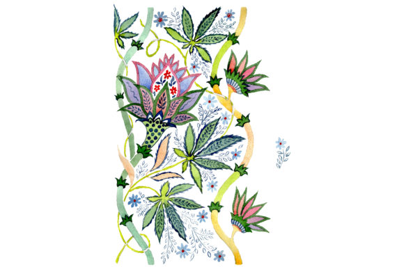 Ornament Watercolor Illustrations Review